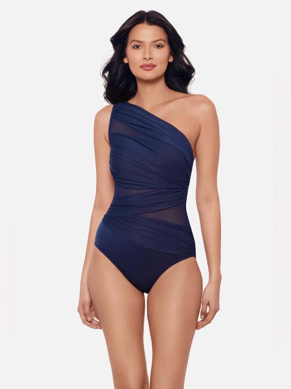 Miraclesuit Jena One Piece in Color Midnight Size 14 NWT